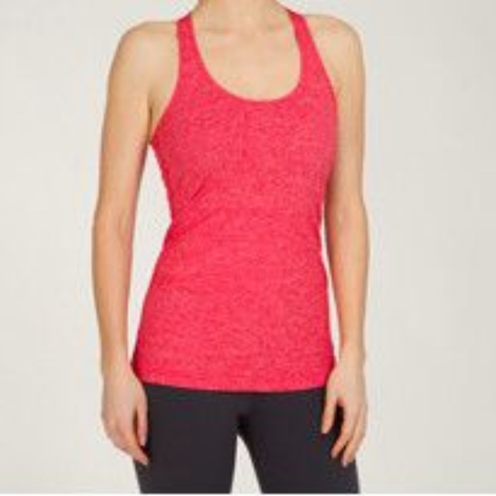 Lululemon Cool Racerback Size 6 Heathered Red